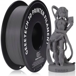 GEEETECH PLA Matte Dark Grey - 1,75 mm/1000 g