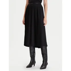 Calvin Klein Plisirano krilo LV044D632G Črna Regular Fit