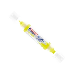 Edding akrilni marker E-5400 double-liner sa dva vrha neon žuta ( 12MA54GN )