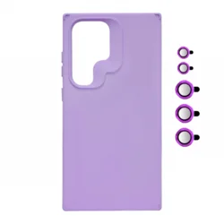 Maska Magnetic Lens za Samsung S24 Ultra/ S928B svetlo ljubicasta