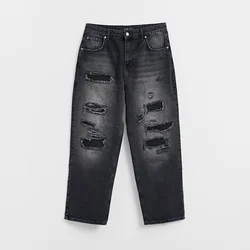 Baggy fit farmerke