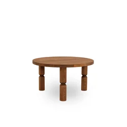 HANAH HOME Ida 70 Klub sto, 70x40x70cm, Hrast