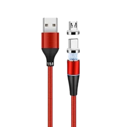 Magnetni polnilni kabel USB-C/Micro USB 2v1 1m