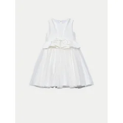 Abel & Lula Elegantna obleka 5034 Bela Regular Fit