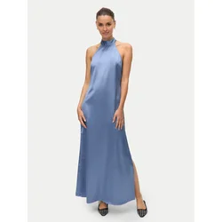 Vero Moda Večerna obleka Sally 10333766 Modra Regular Fit