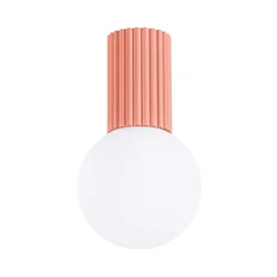 Sollux SL.1753 - Kupatilsko plafonsko svetlo HALO 1xG9/8W/230V IP44 ružičasto