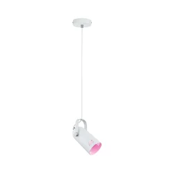 Paulmann 79767 - Luster LAVEA na sajli, 1xE27/15W, 230V, bela