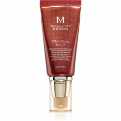 Missha M Perfect Cover BB krema s visokom UV zaštitom nijansa No. 27 Honey Beige SPF42/PA+++ 50 ml