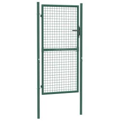 Vrata za ogradu Čelik 100x175 cm Zelena