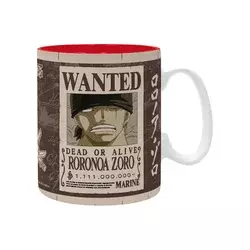 Šolja AbyStyle - One Piece - Wanted - Zoro Wanted