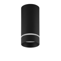 ESCA NADGRADNA SVJETILJKA CRNA GU10 1x10 Watt IP20 220-240 Volt