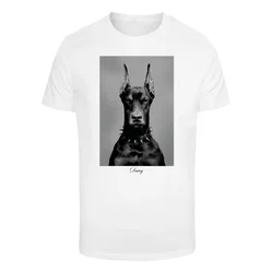 Mister Tee Majica Dawg siva/črna/bela