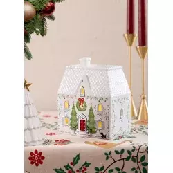 Aberto Design Dekorativni predmet SUS0225, 14x9x17 cm, Beli