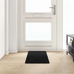 Tepih trkač Crna 50 x 150 cm 100% Polipropilen Tuft