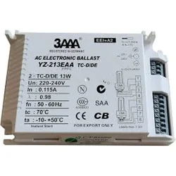 PRIGUŠNICA ELEKTRONSKA 2xTC-D/DE 13 W