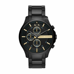 Ročna ura Armani Exchange Hampton Chronograph AX2164 Black