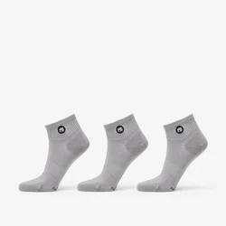 Nogavice Footshop Ankle Socks 3-Pack Grey 36-38