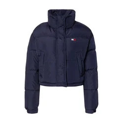 Tommy Jeans Zimska jakna  modra / rdeča / bela