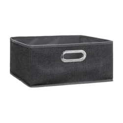 Kutija za odlaganje 31x15cm platno siva- jja
