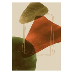 Venture Design Poster Canyon 50x70 cm Bež