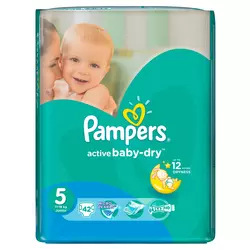 Pampers Pelene Active Baby 5 42 komada