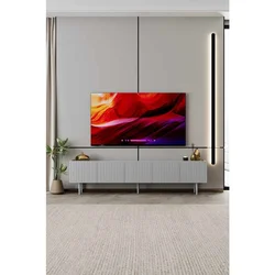 Hanah Home TV komoda Capella 200, 200 cm, svetlosiva