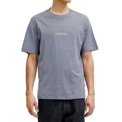 Jack & Jones majica JorCassis za muškarce, sivo plava