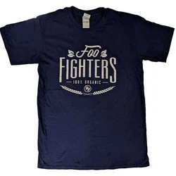 Foo Fighters 100% Organic Navy Blue L Majica