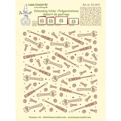 Leane Creatief Embossing Folder Žep za embosiranje 1 kos