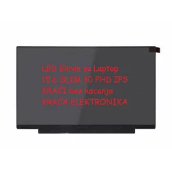 LED Ekran za Laptop 15.6 SLIM 30 FHD IPS KRAĆI bez kacenja KRACA ELEKTRONIKA