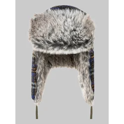 Kangol Wool Ushanka Cap dk flannel