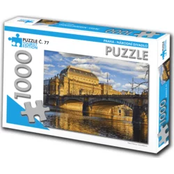TOURIST EDITION Puzzle Praga - Narodno gledališče 1000 kosov (št. 77)