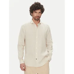 Hechter Paris Srajca 60357 151606 Bež Regular Fit