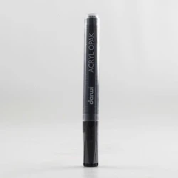 Darwi ACRYL marker grobo - črn 6 ml