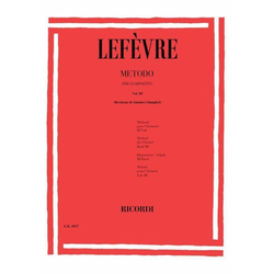 LEFEVRE:METODO PER CLARINETTO VOL.3