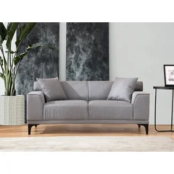Atelier del Sofa Dvosed Petra 2 163x86x69cm Svetlosivi