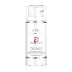 COUPEROSE STOP - Vitaminska Krema za Lice za Osetljivu Kožu sa Proširenim Kapilarima 100 ml | APIS COSMETICS | Kozmo