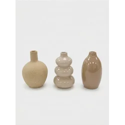 Sinsay - Keramičke vaze 3 pack - BEŽ