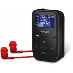 *SENCOR SFP 4408BK MP3 predvajalnik 8 GB FM