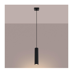 Brilagi - LED luster na sajli CRESTO 1xGU10/10W/230V crna