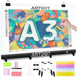 ARTDOT – Svetlobna tabla A3 za Diamond Painting