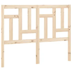 Vidaxl Posteljno vzglavje 140,5x4x100 cm trdna borovina