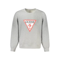 GUESS JEANS SWEATSHIRT WITHOUT ZIP MEN GREY
