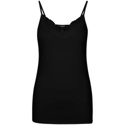 Vero Moda Majica brez rokavov 806743 Črna