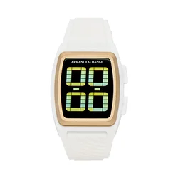 Ročna ura Armani Exchange Kelvin AX2968 Bela