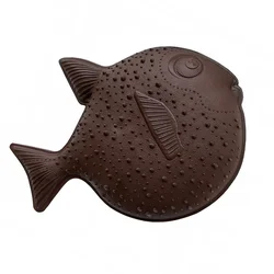 Monkey Gym Senzorična podloga za otroke Fish 1 kos rjava mehka, (5000077184)