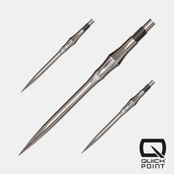 HARROWS | Quick Point | SPIRE Regular | Steel Tip konice | Silver