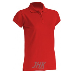 Jhk Ženska polo majica kratkih rukava, crvena veličina s ( popl200rds )