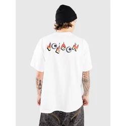 Volcom Fa Daniel Shepard Walleye moška majica white