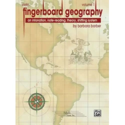 BARBER:FINGERBOARD GEOGRAPHY VOL.1 VIOLIN